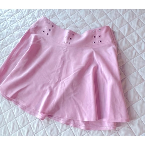 High Waist Mini Skater Skirt- Size Large - Picture 3 of 4